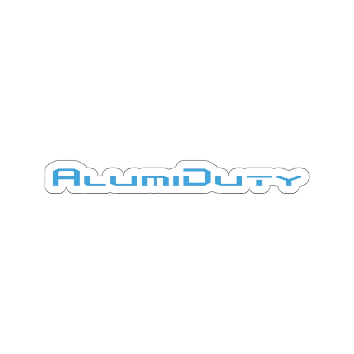 Velocity Blue AlumiDuty Precision-Cut Stickers