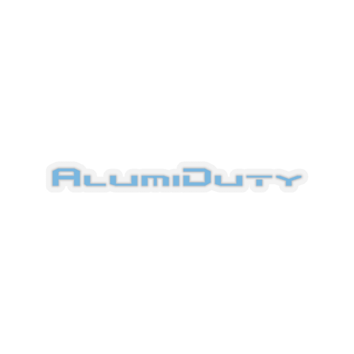 Velocity Blue AlumiDuty Precision-Cut Stickers
