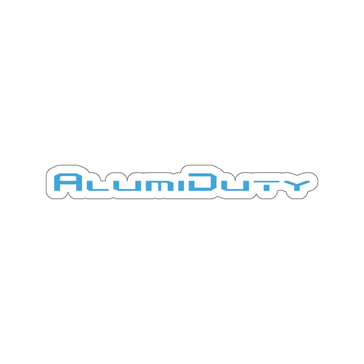 Velocity Blue AlumiDuty Precision-Cut Stickers
