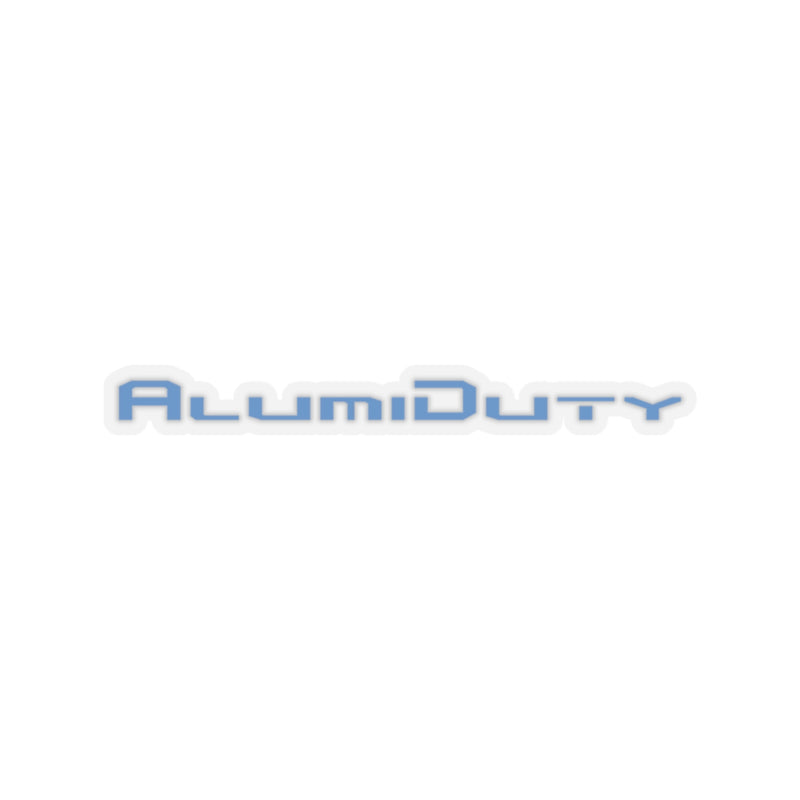 Billet Shocks Blue AlumiDuty Precision-Cut Stickers