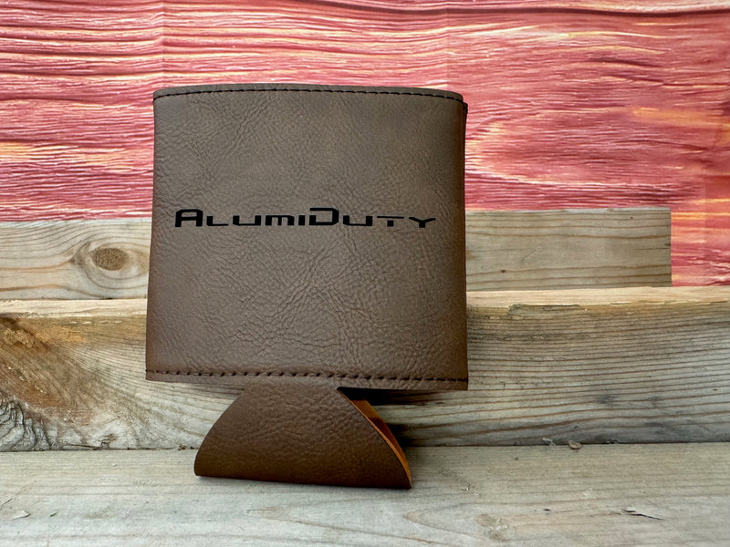 AlumiDuty Leather Match Drink Koozies